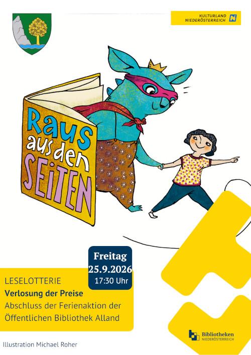Plakat Verlosung